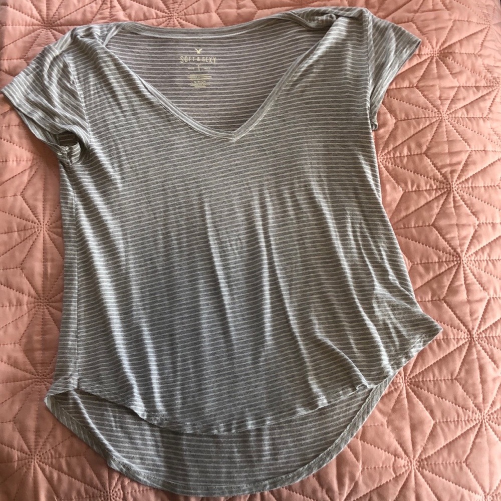 AE striped tee (SOLD)